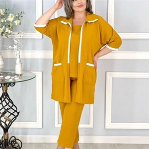  ТРОЙКА  Ткань барби  Размер 50 56  Цена 1000 Оптом