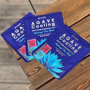 Охлаждающая гидрогелевая маска с экстрактом агавы