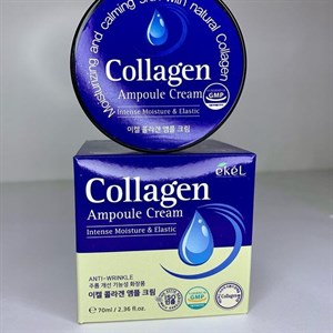 Ампульный крем с коллагеном Ekel Collagen Ampule Cream