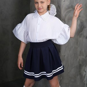 Модная рубашка с широким рукавом Как красиво смотрится