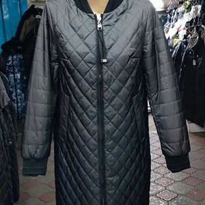 Удлиненный весенний бомбер Размеры с 42 по 50