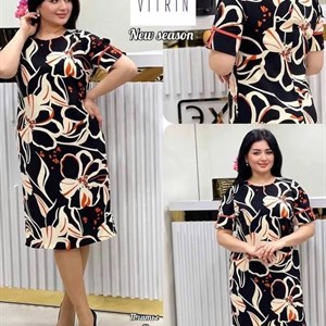 New New New Платье 48 54 Турция Синий розовый фиолетовый