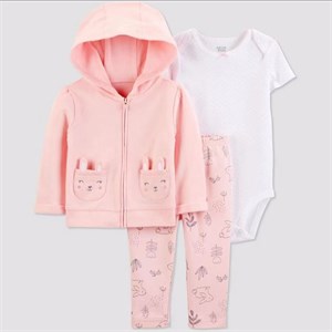 Купить детскую одежду: Тройка весна-лето от Carters для малышей 6-24 месяцев