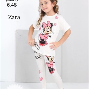 ZARA Костюм двойка Мини Маус Ткань 100 хлопок Максимальный