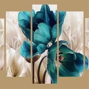 Модульная картина из пяти частей Размер 80 на 140