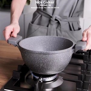 Казаны в сером цаете от Nice Cooker Pallas Series
