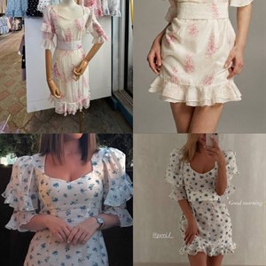 Платья мини из тенселя с рюшами и поясом — летняя коллекция TALANTOVA