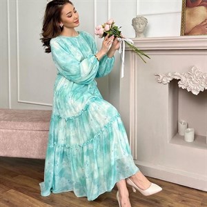 ПОЛУЧИЛИ КРАСИВЫЕ ПЛАТЬЯ NEW SEZON LAVR ШИФОН ПРЯМЫЕ