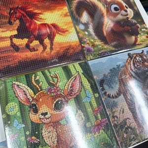 Алмазная мозаика 20см/20см - Отличное качество и разнообразие