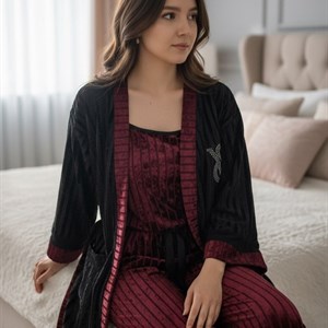 Купите стильные велюровые пижамы - акция с дисконтом!