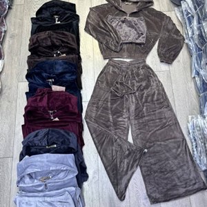 Женский костюм-тройка из бамбуковой ткани, размер 42/44 — купить оптом