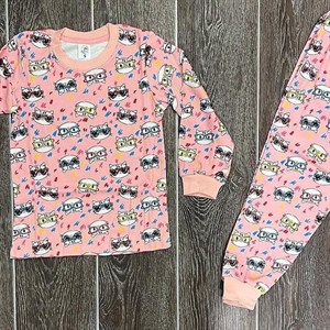  Новинки пижамы без начеса  Материал интерлок  5