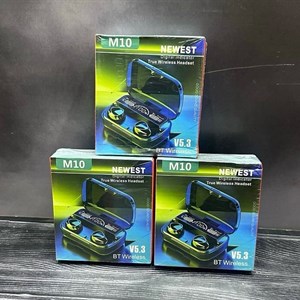 Bluetooth Наушники M10 с Повербанк - Доступные Цены в Бишкеке!