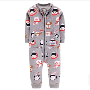 Новогодня тема ромпер Флисовых размер 3 12м в линии